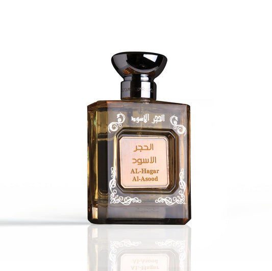 Black Stone Perfume Glass